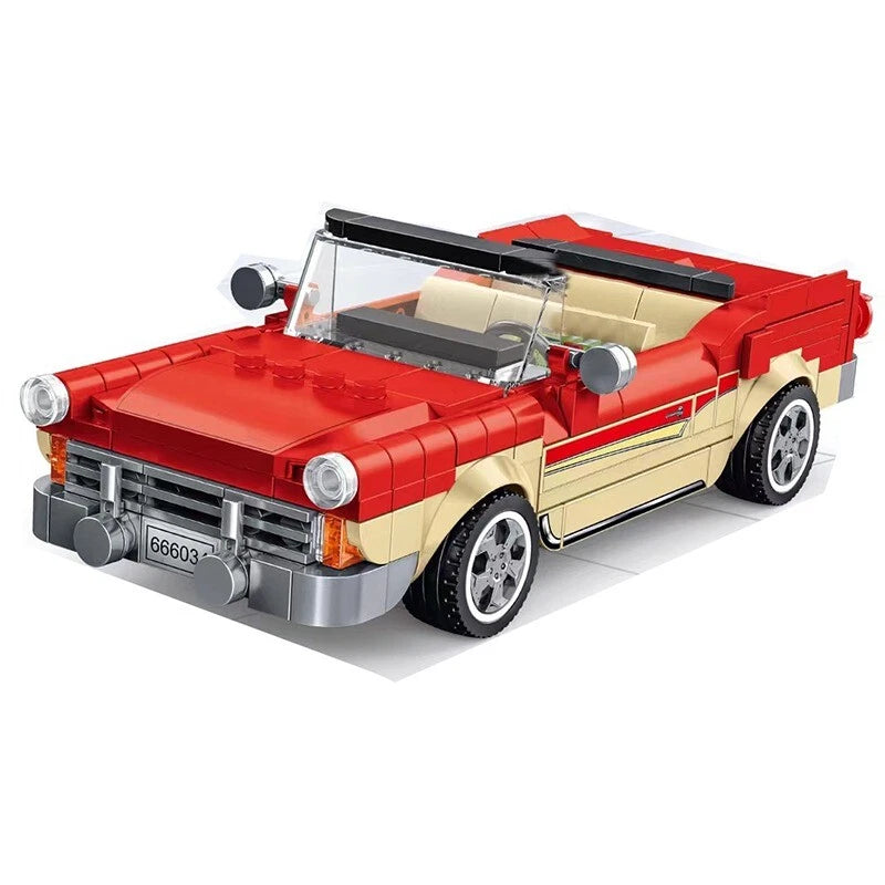 Vintage Car Lego Set 370 Pcs Building Blocks مكعبات تركيب