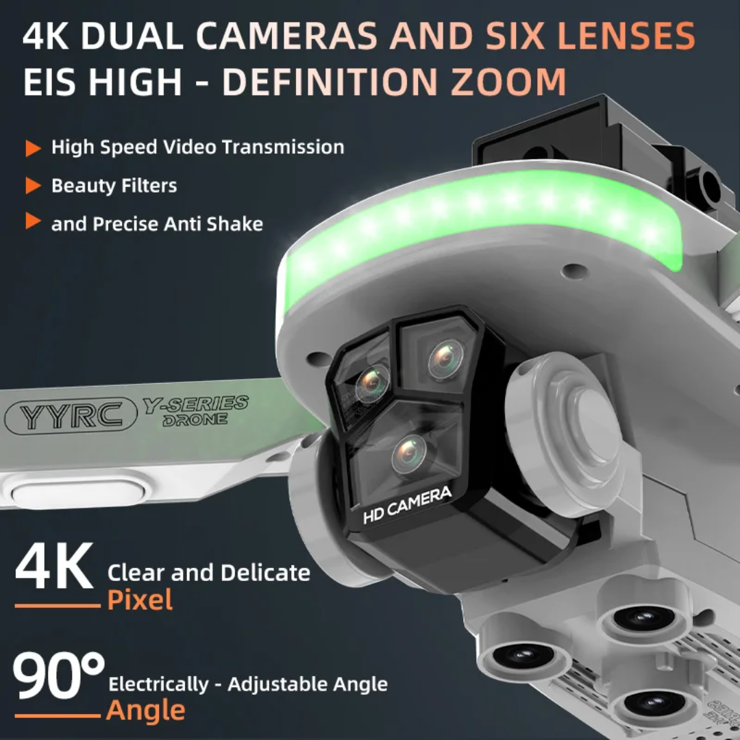 Drone With Dual HD Camera طائرة درون مع كاميرا