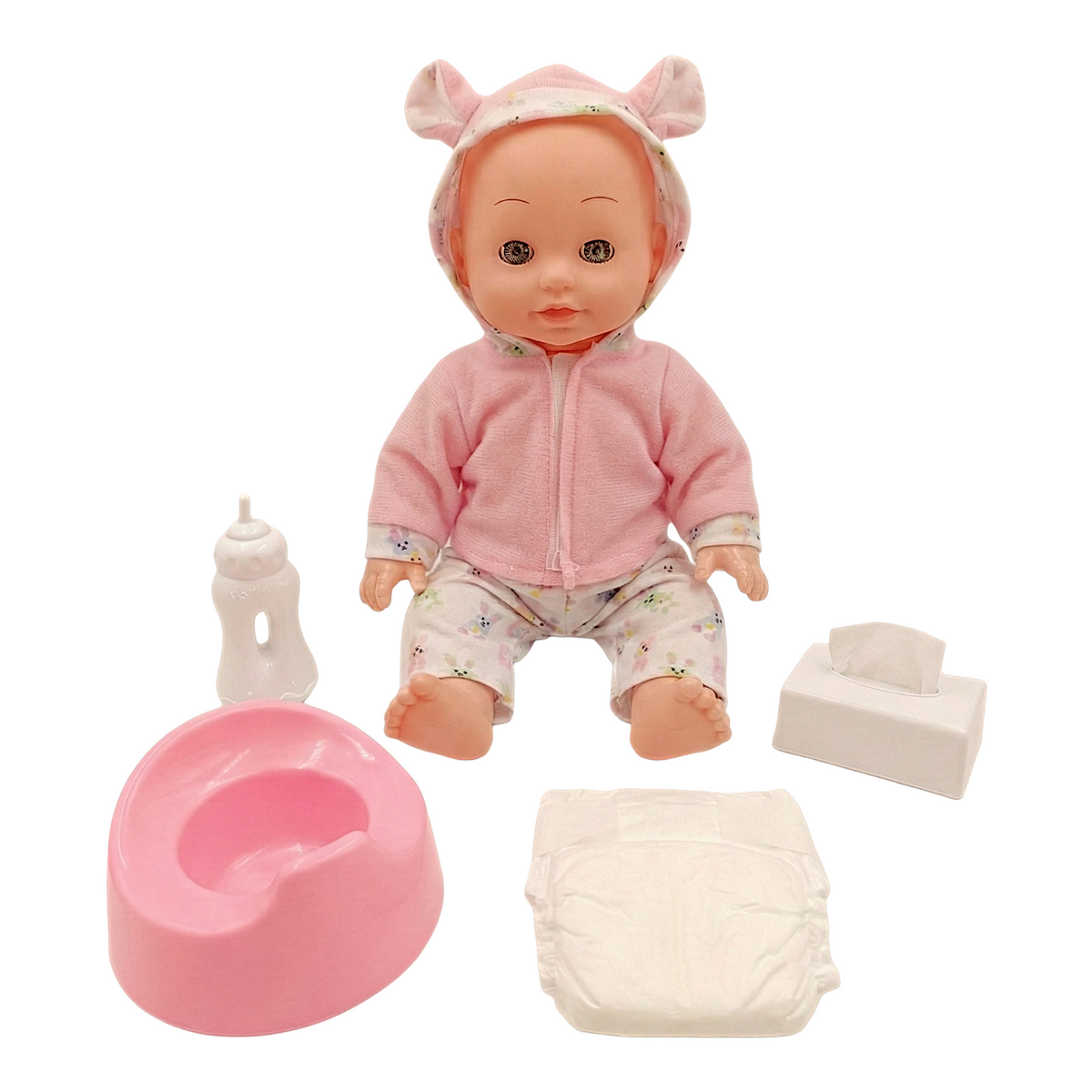 Doll With Diaper & Potty لعبة مع حفاض