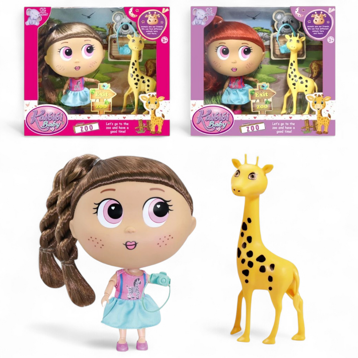 Kaibibi Zoo Doll Set