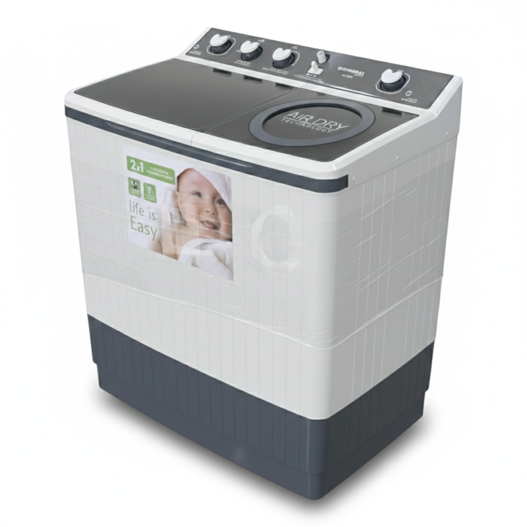General Power Twin Tub Washing Machine 15.8Kg غسالة جرنين