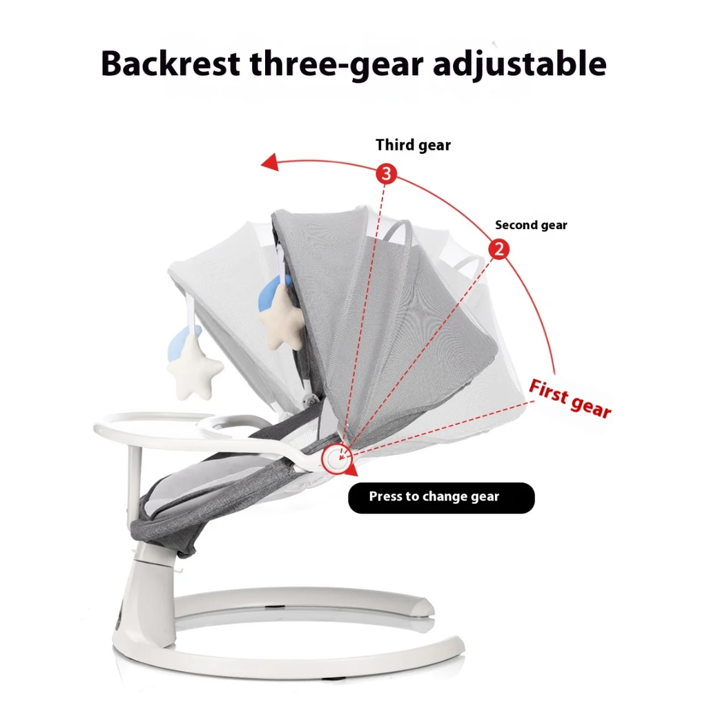 Modern Bluetooth Electric Baby Swing Chair