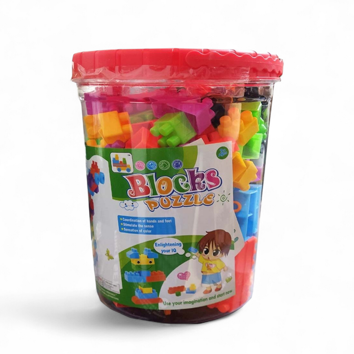 Building Blocks 100 Pcs مكعبات تركيب