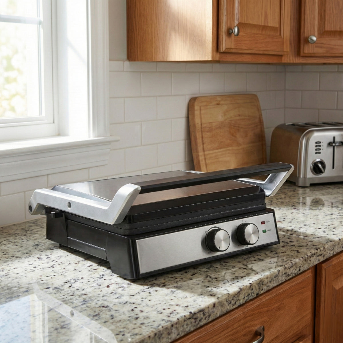 Super Crest Electric Contact Grill 2000W سخان / شواية كهربائية