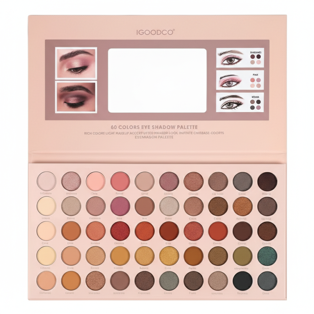 50 Colors Eye Shadow Palette