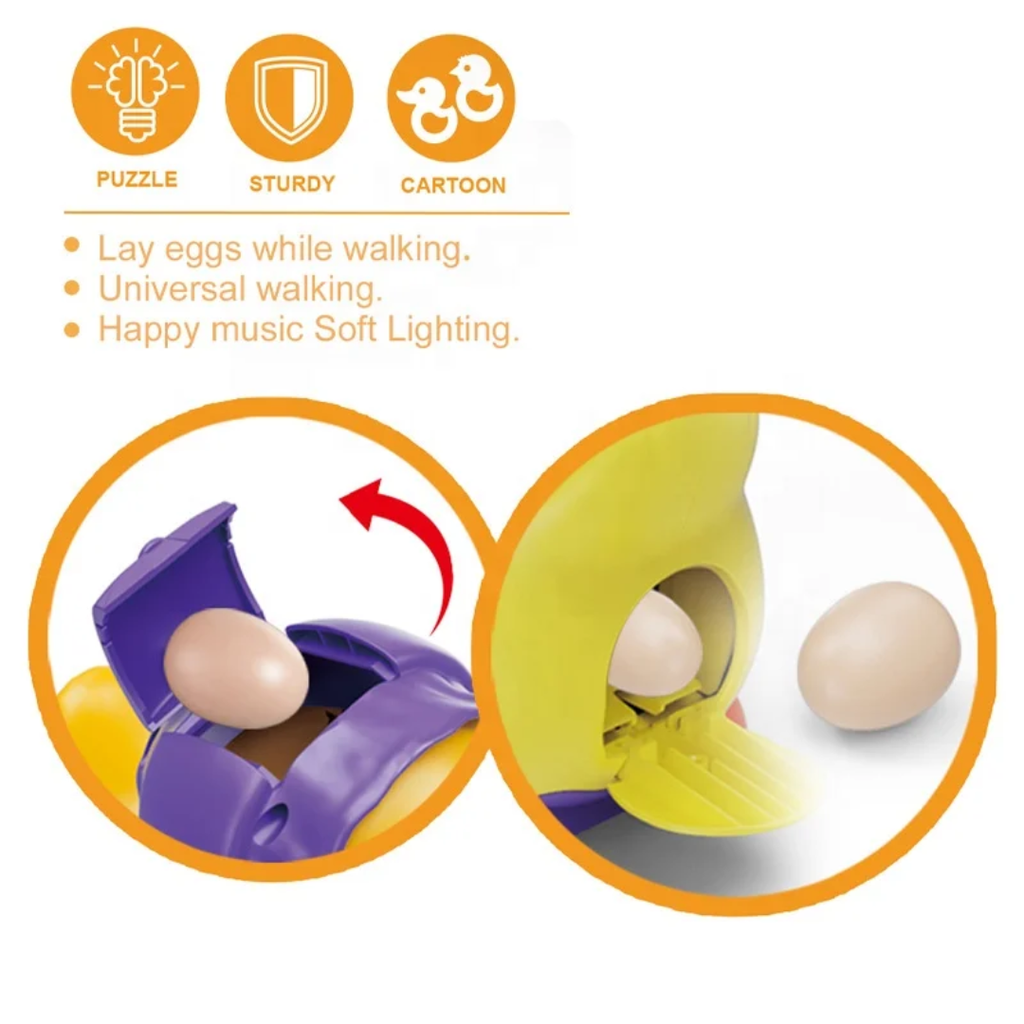Bump & Go Hen Toy