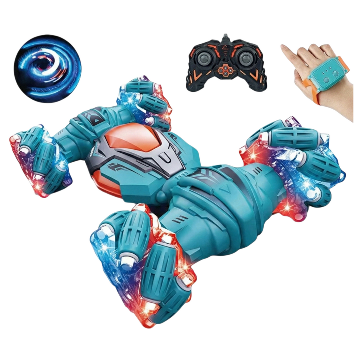 Hand Gesture Rechargeable RC Stunt Car