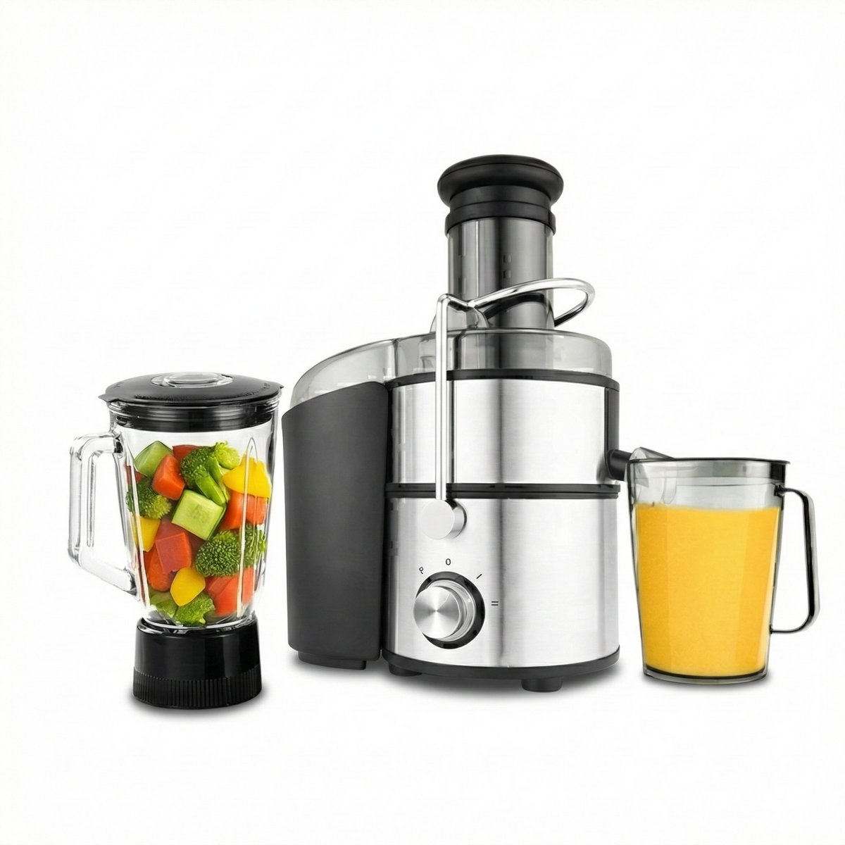 Daewoo Juicer & Blender Set 1500W عصارة فواكه + خلاط