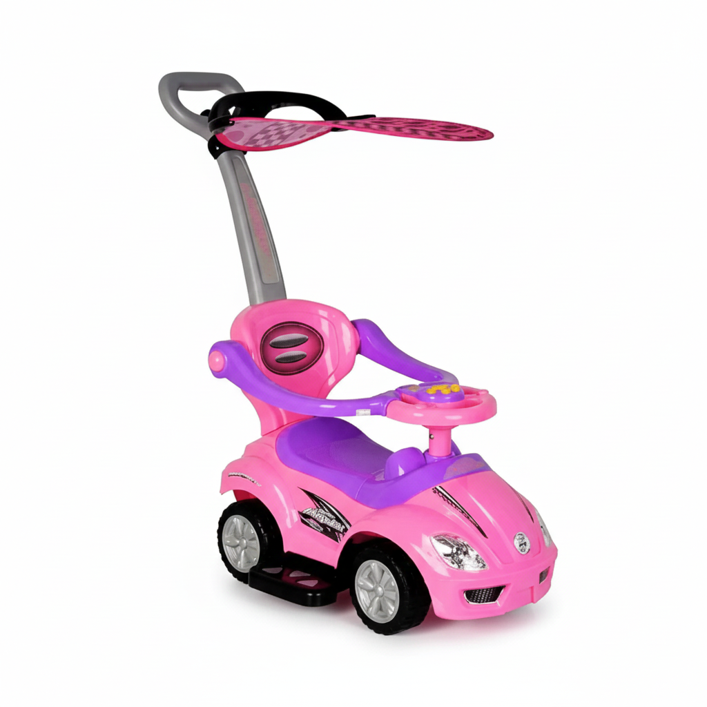3in1 Kids Ride-On Push Car