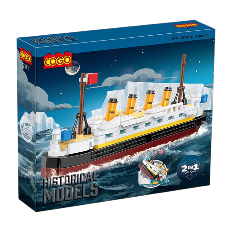 COGO Titanic Lego Set 290 Pcs Building Blocks مكعبات تركيب