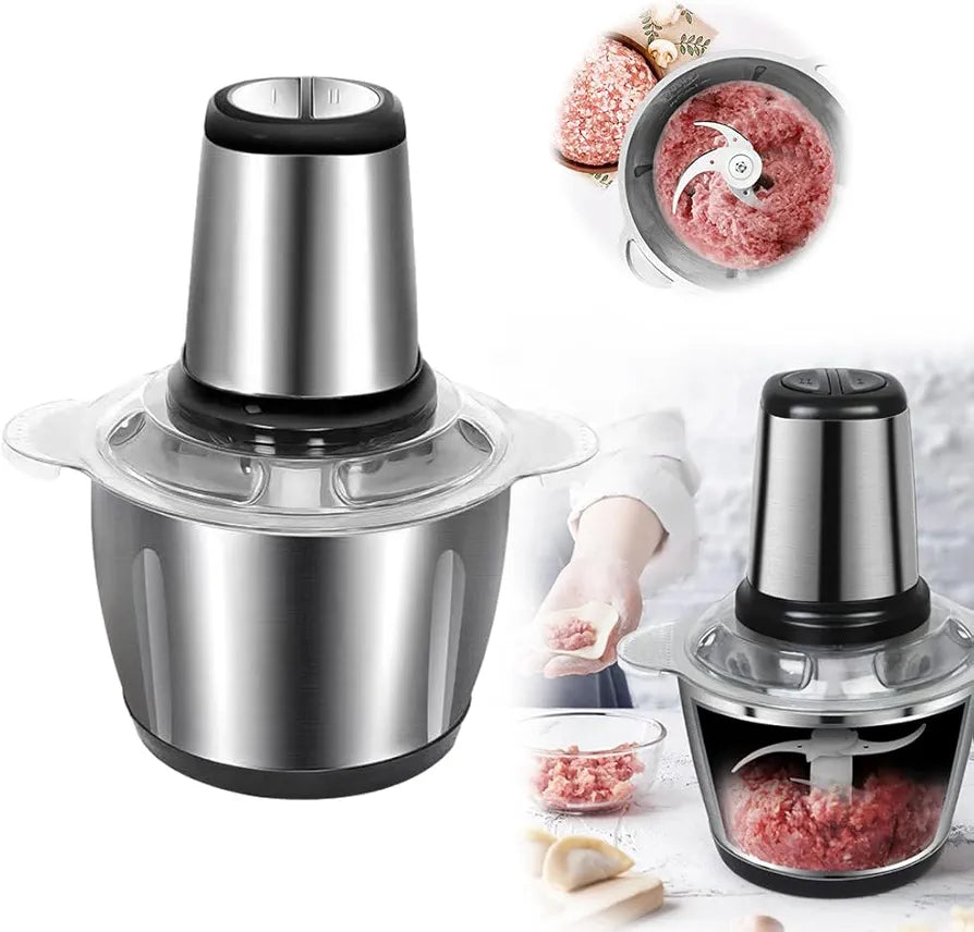Meat Grinder / Food Processor 2Ltr 200W محضر طعام كهربائي
