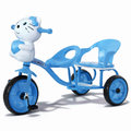 Two Seats Double Tricycle With Music بسكليت ٣ دواليب