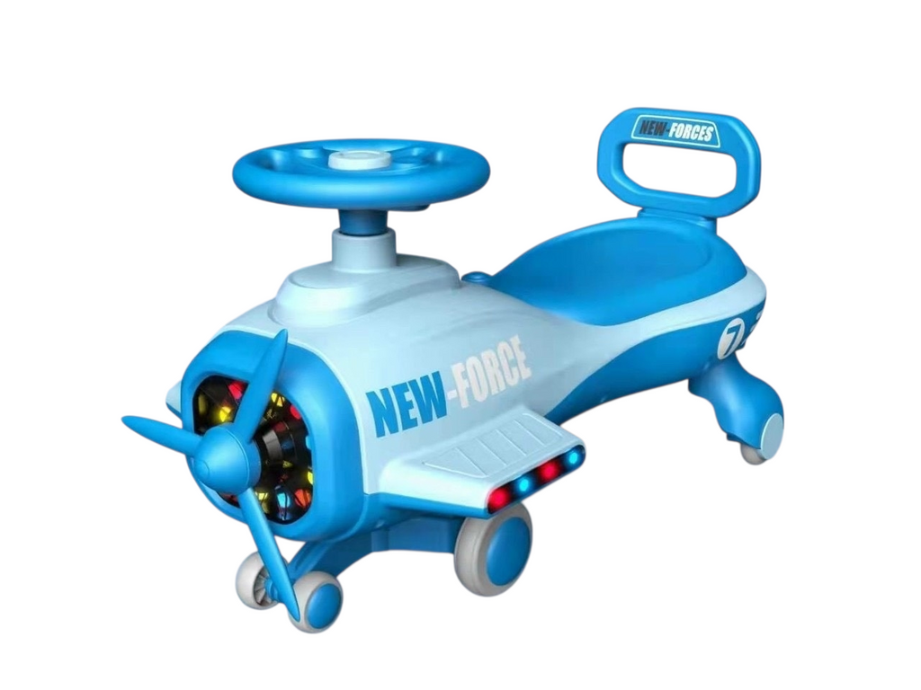 Plane Plasma Ride-On Car With Music & Light سيارة بلازما