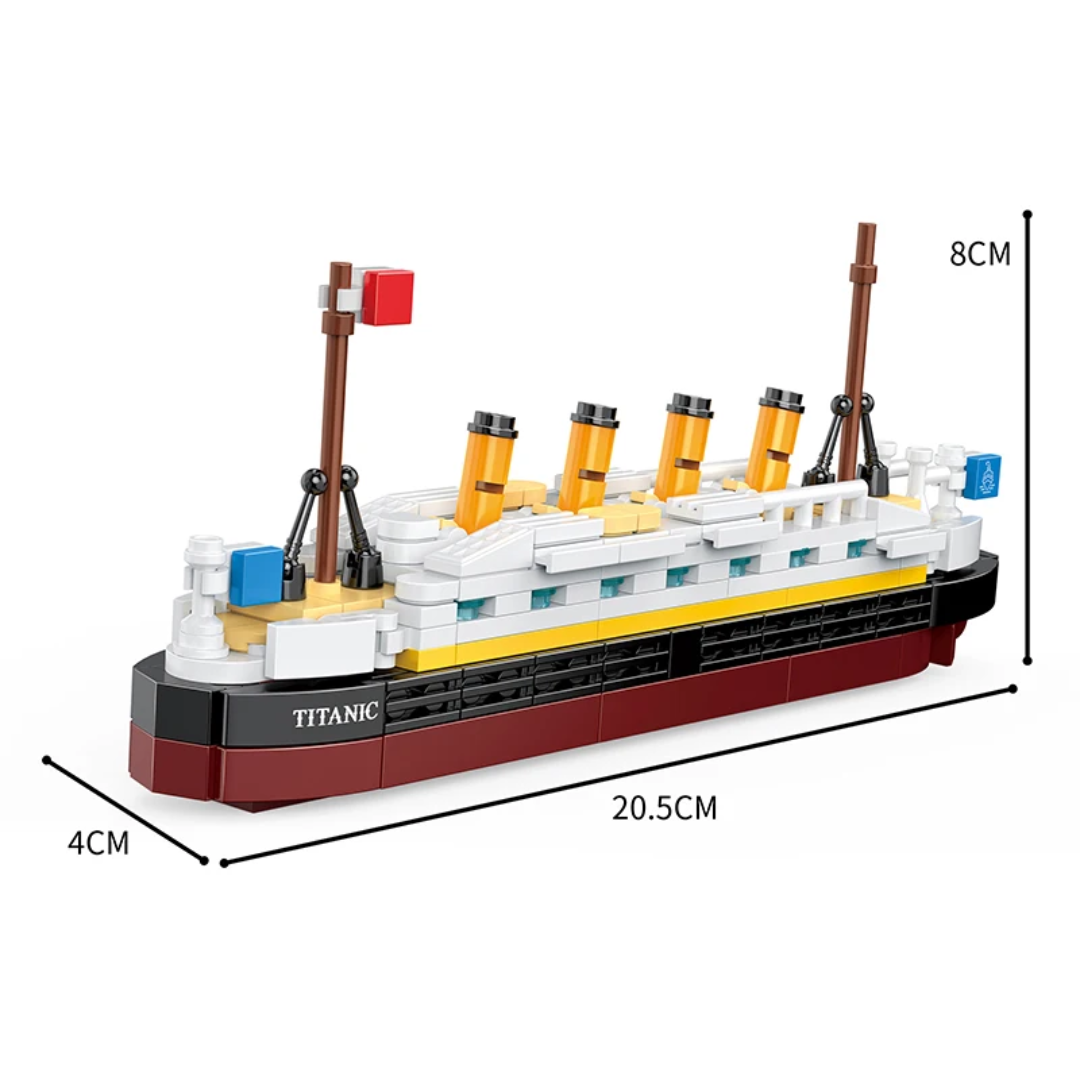 COGO Titanic Lego Set 290 Pcs Building Blocks مكعبات تركيب