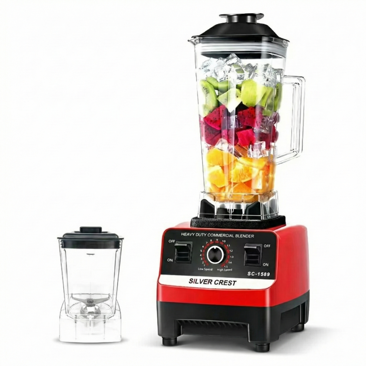 Silver Crest Blender 2.0Ltr 4500W خلاط + مطحنة حبوب