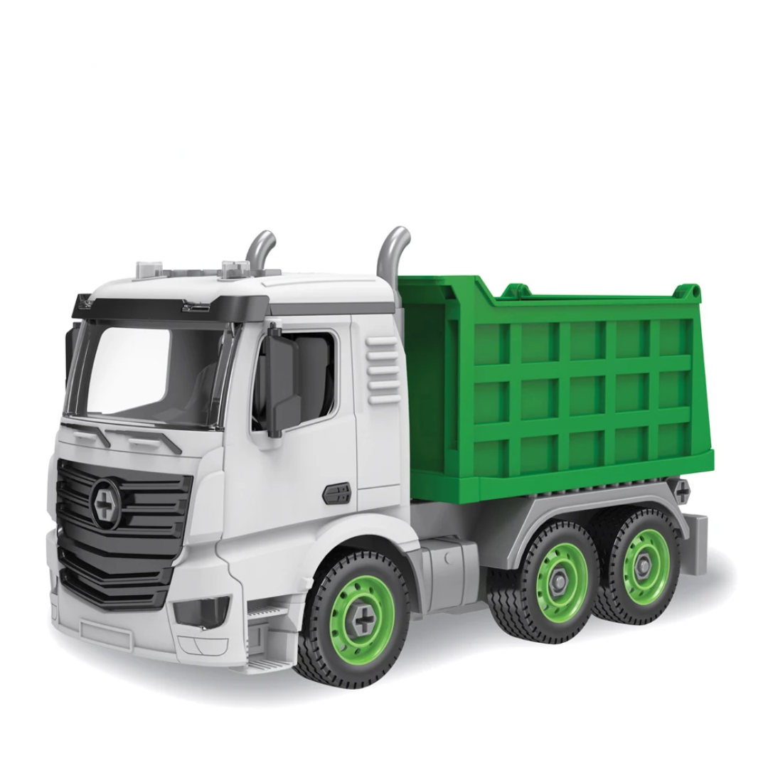 DIY Light Garbage Truck 47 Pcs