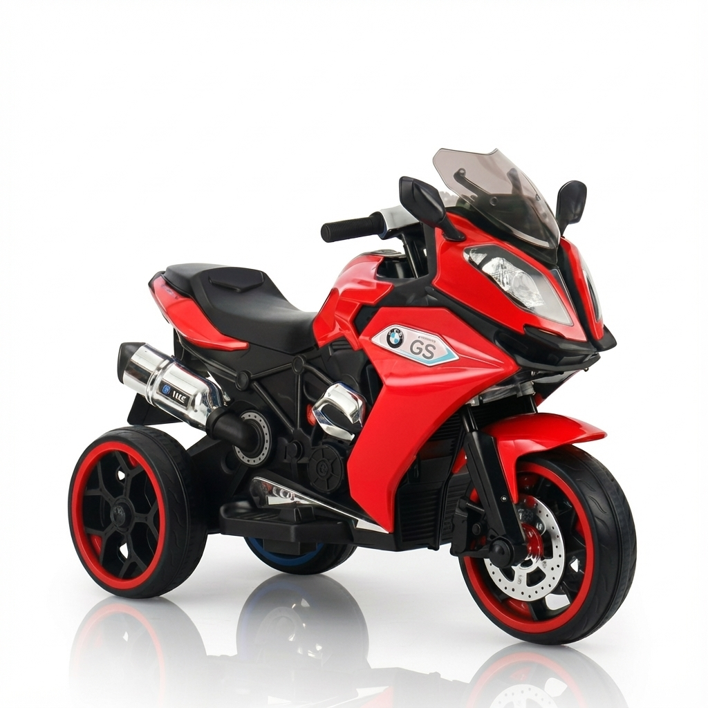 12V Double Motor Ride-On Bike