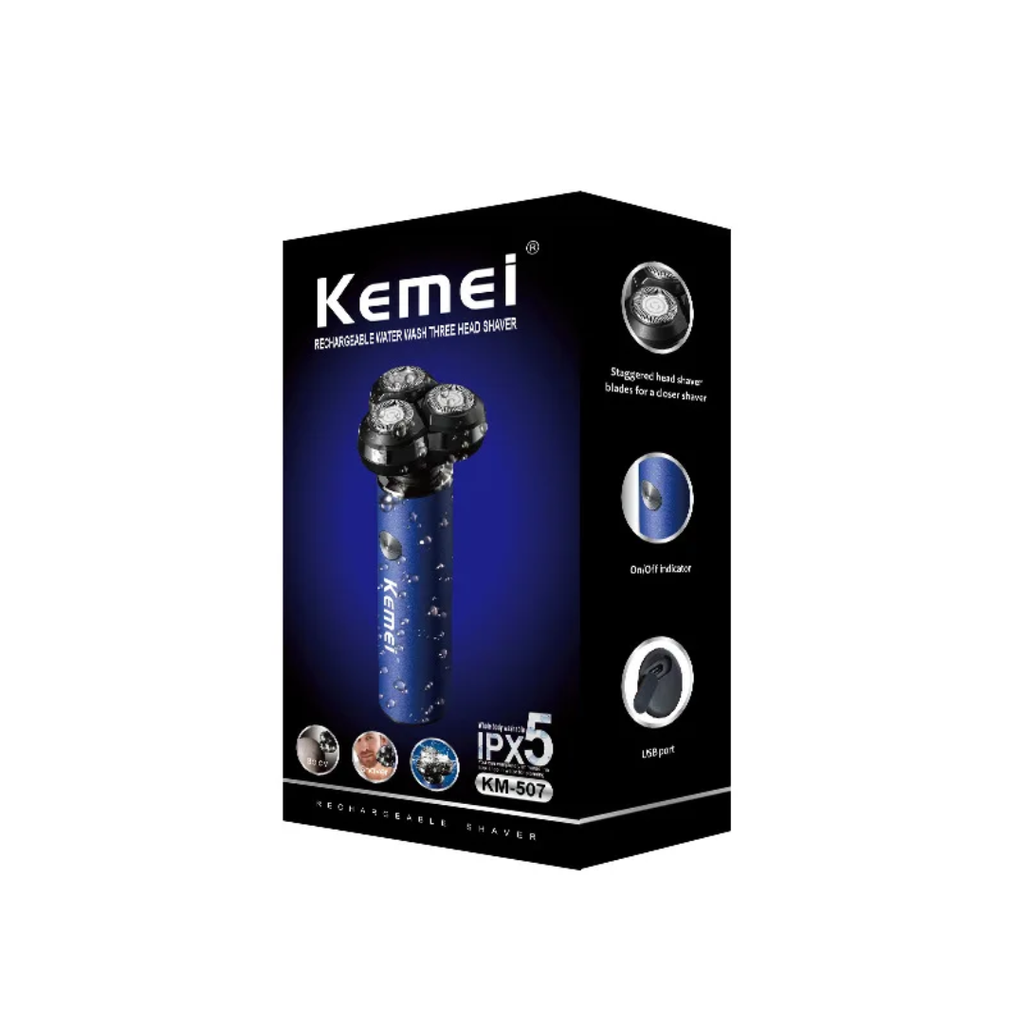 Kemei Rechargeable Shaver مكنة حلاقة