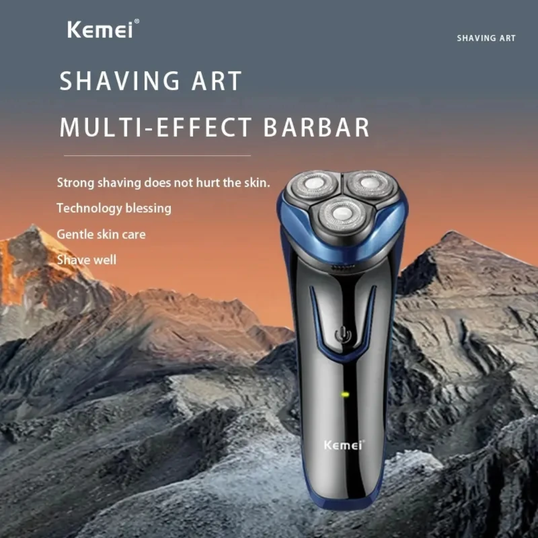 Kemei Rechargeable Shaver مكنة حلاقة