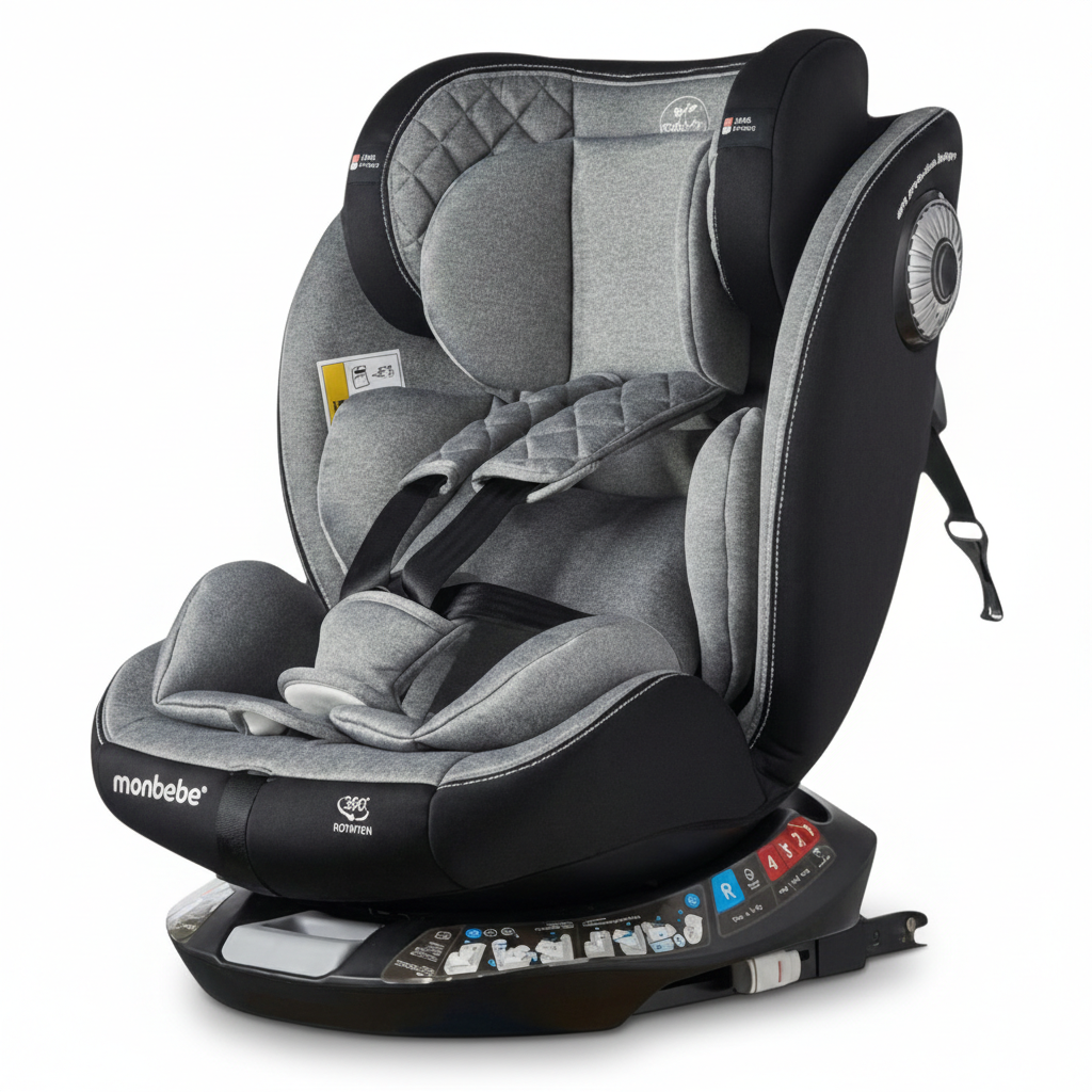 Monbebe 360° Rotation Isofix Car Seat كرسي سيارة