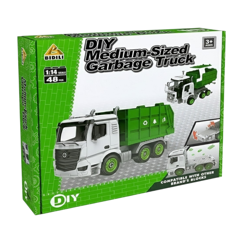 DIY Garbage Truck 48 Pcs