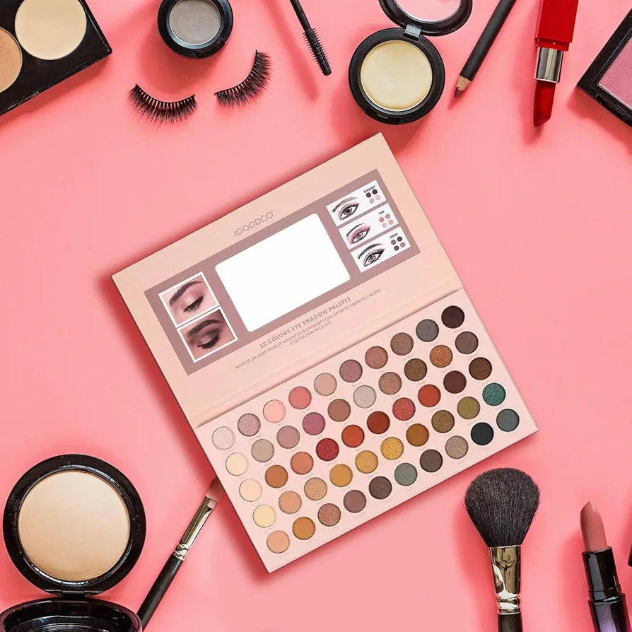 50 Colors Eye Shadow Palette