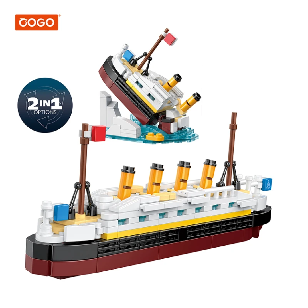 COGO Titanic Lego Set 290 Pcs Building Blocks مكعبات تركيب