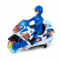 Bump & Go Police Motorcycle Toy