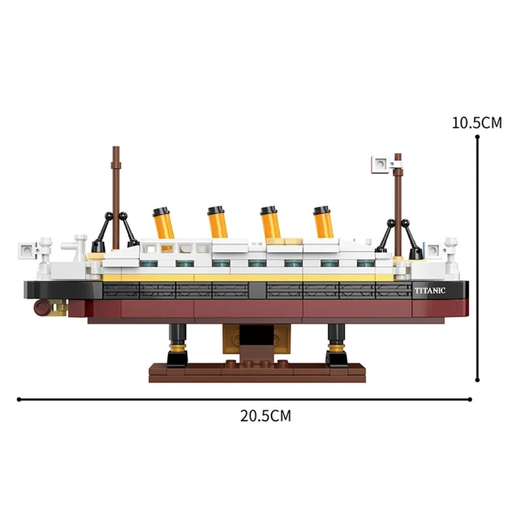 COGO Titanic Lego Set 290 Pcs Building Blocks مكعبات تركيب