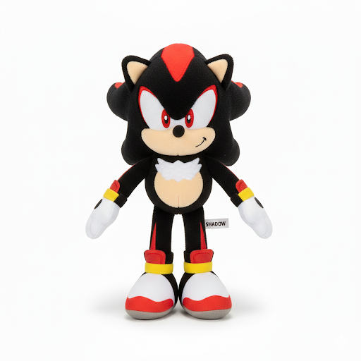 Shadow The Hedgehog Plush Toy 45cm