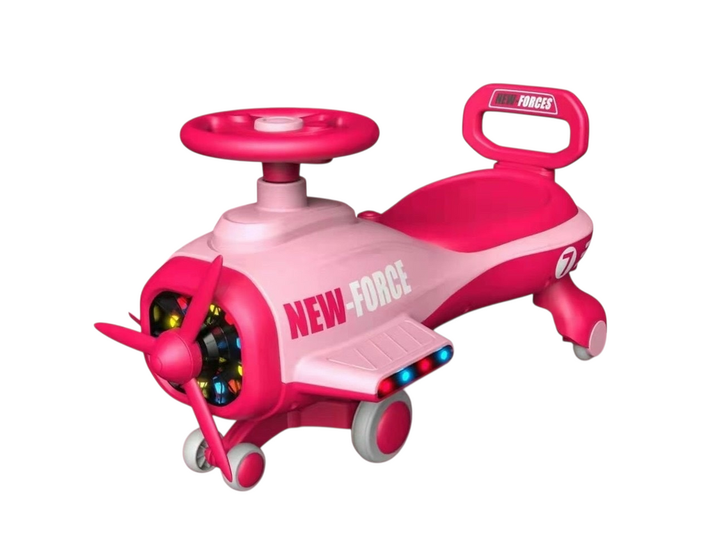 Plane Plasma Ride-On Car With Music & Light سيارة بلازما