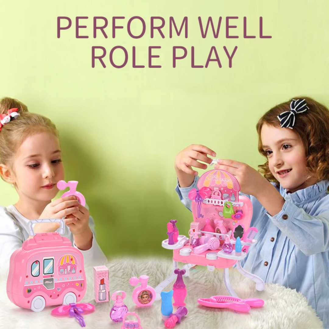 Cosmetic Table Toy Set لعبة طاولة مكياج