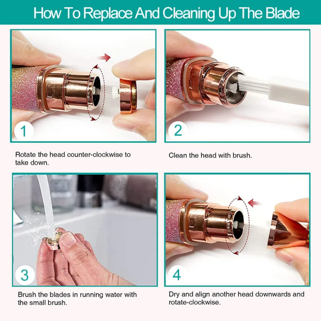 Blawless 2 In 1 Shaver & Eyebrow Trimmer
