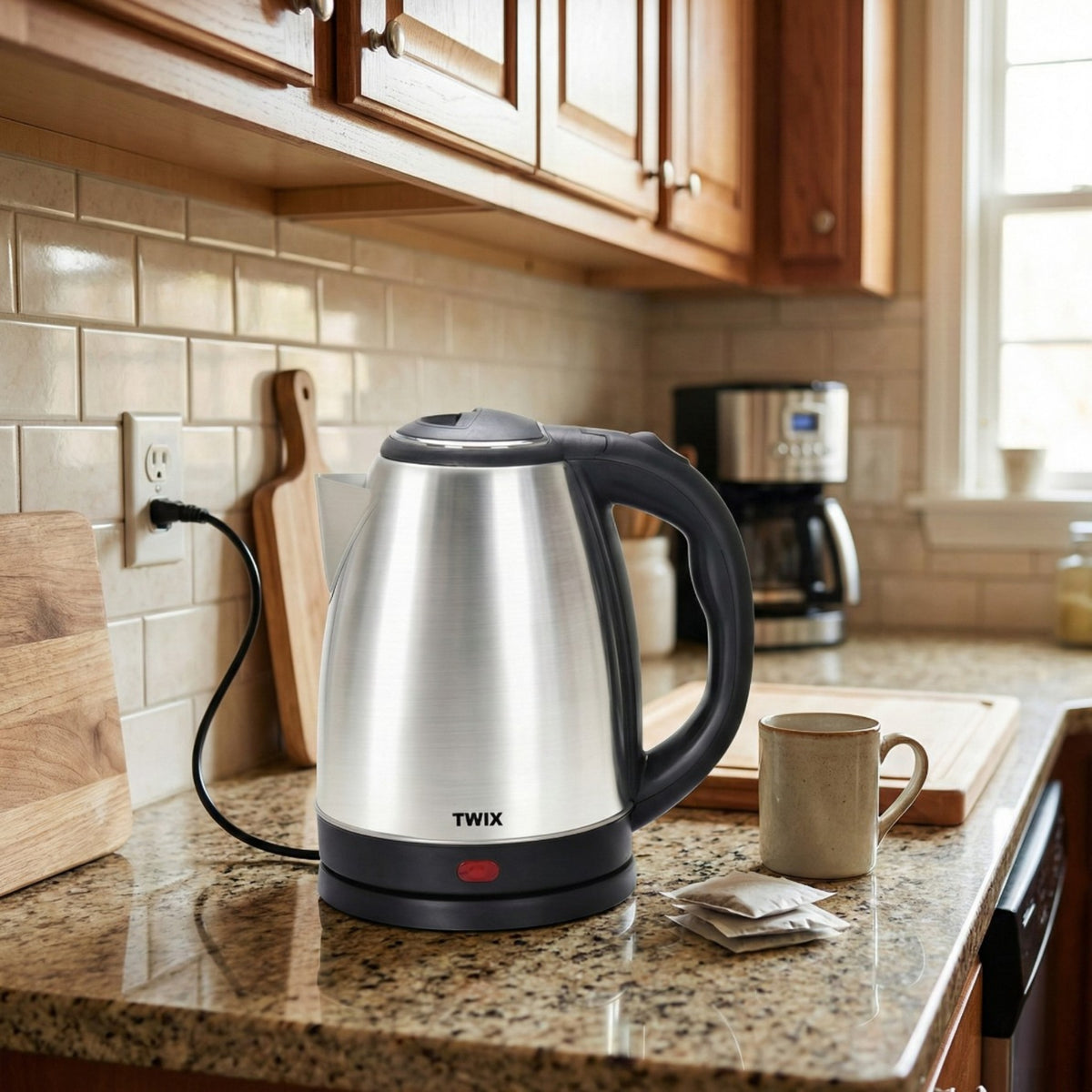 Twix Electric Kettle 2Ltr 1500W سخان ماء كهربائي