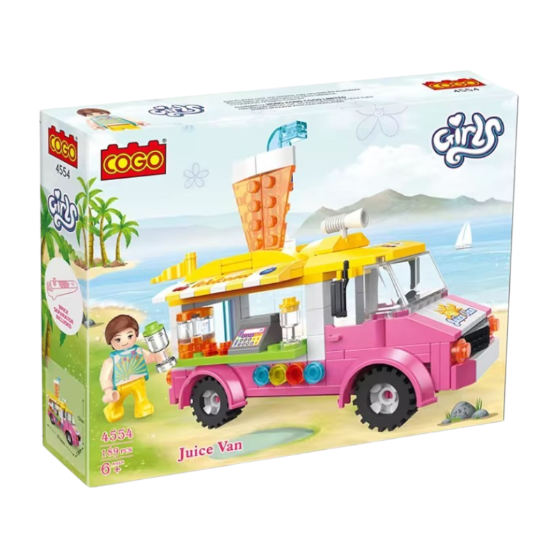 COGO Juice Truck Lego Set 189 Pcs Building Blocks مكعبات تركيب