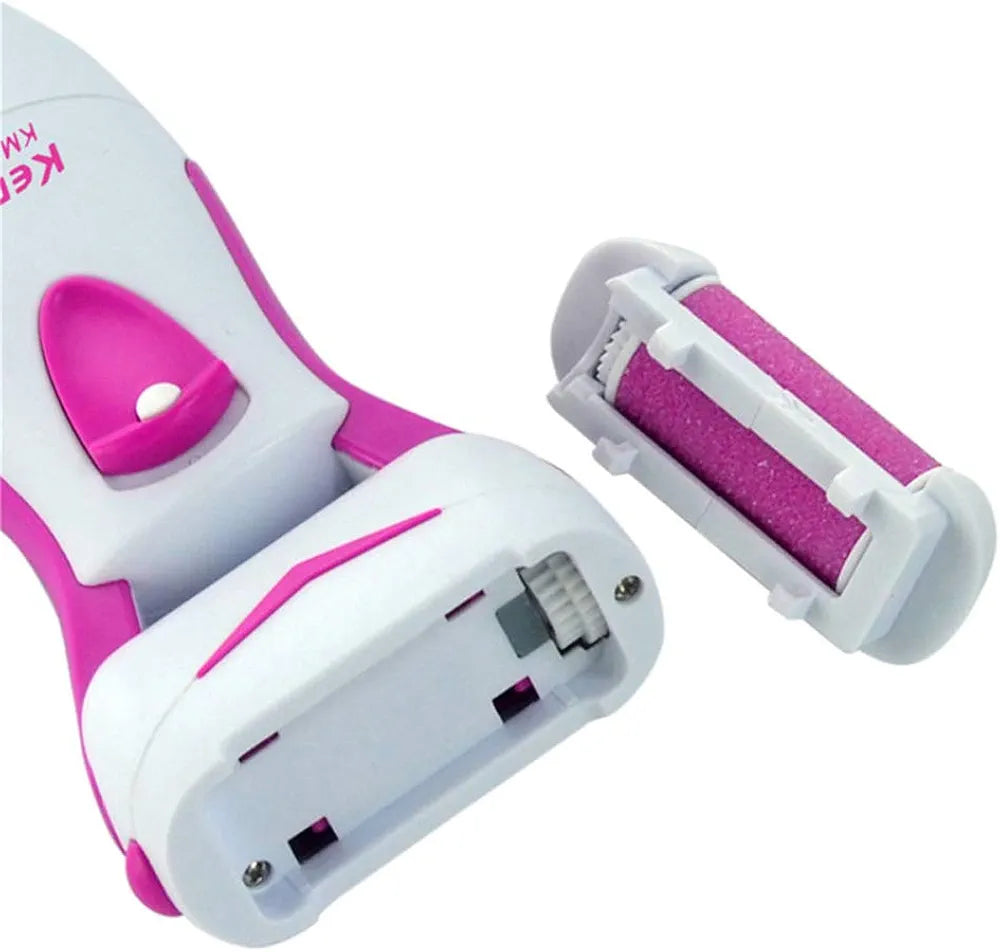 Kemei Rechargeable Callous Remover ماكينة إزالة الجلد الميت