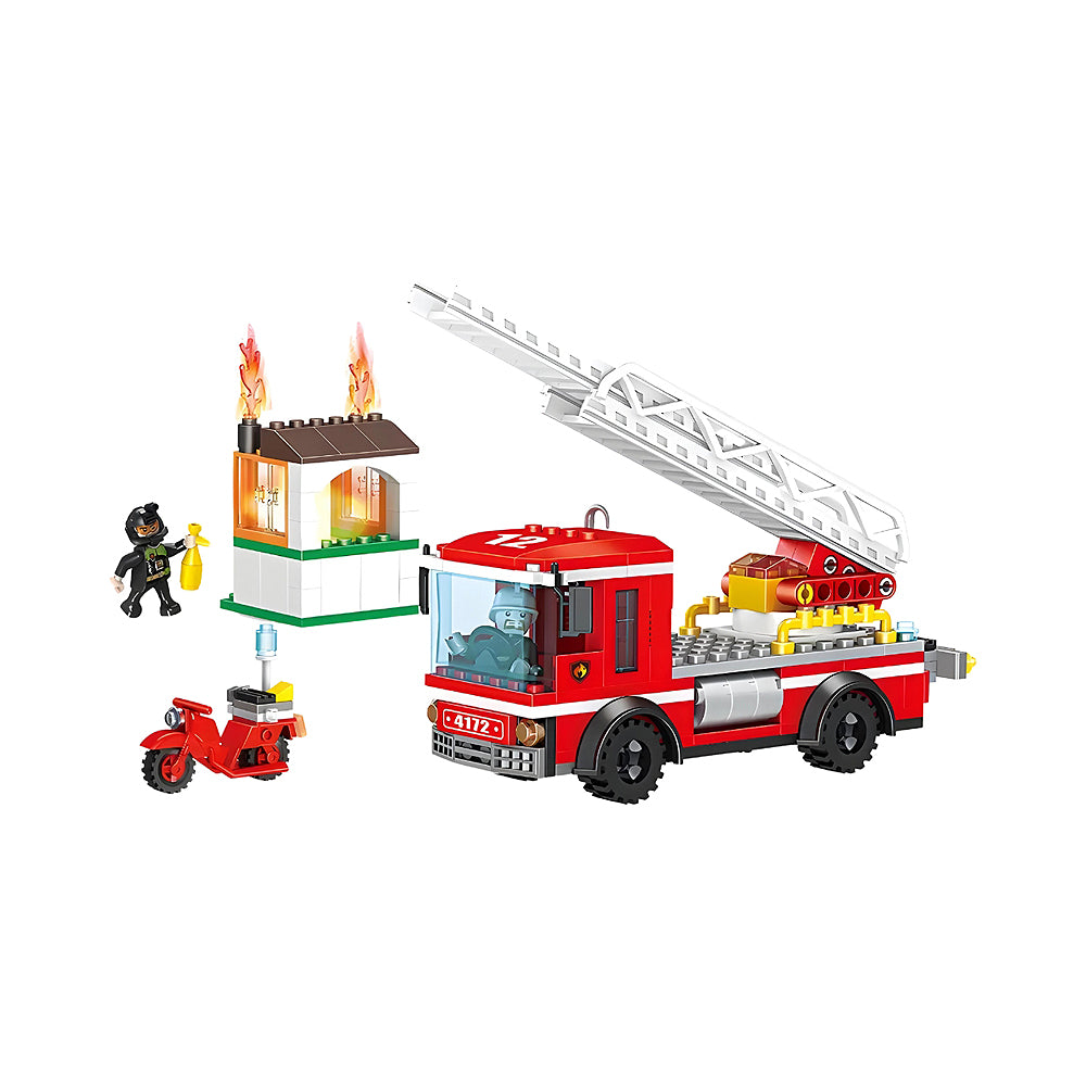 COGO Fire Truck Lego Set 260 Pcs Building Blocks مكعبات تركيب