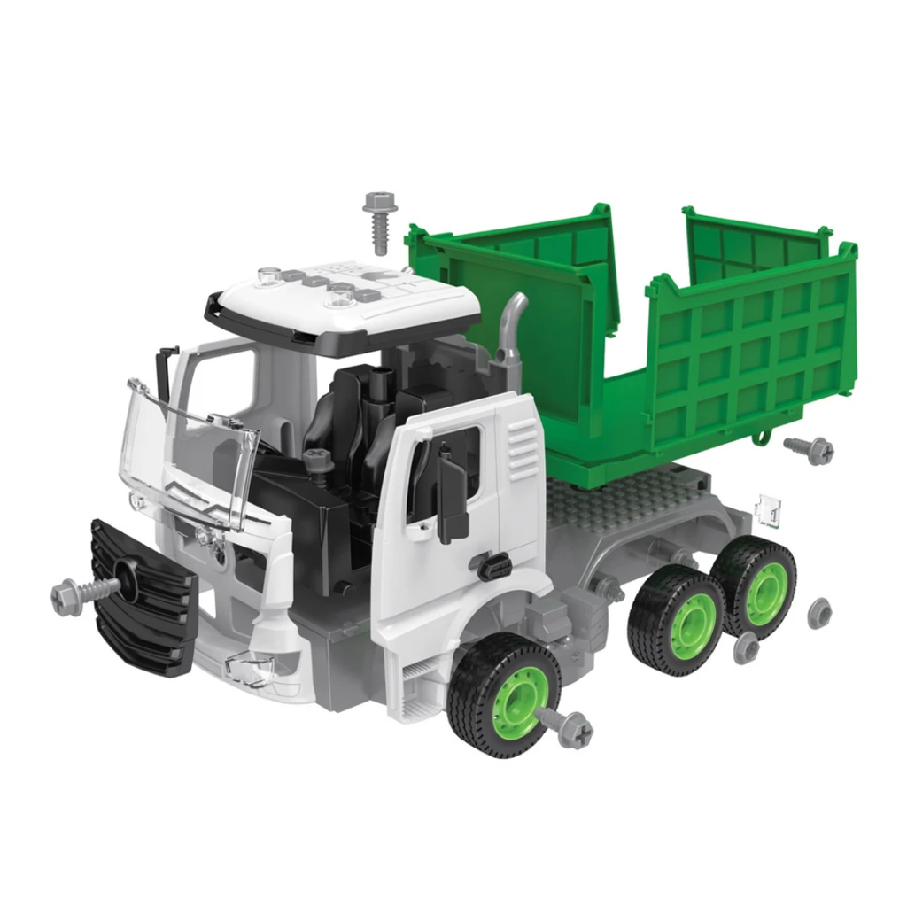 DIY Light Garbage Truck 47 Pcs