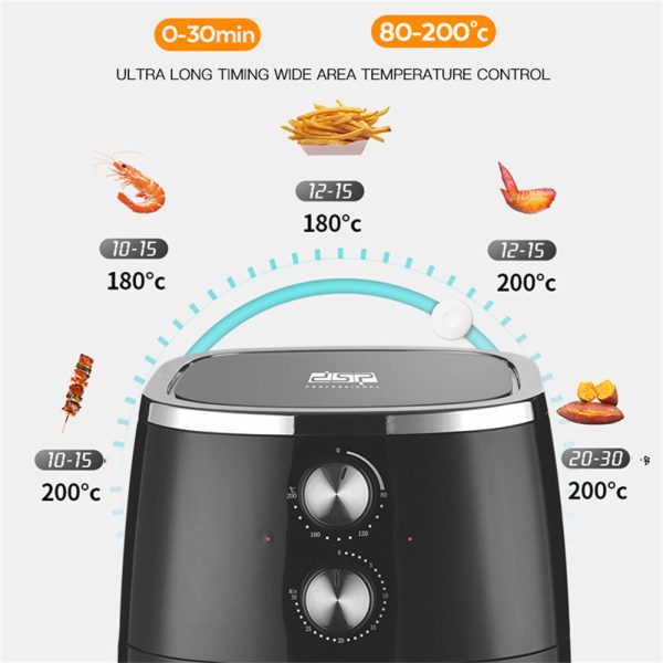 DSP Air Fryer 1500W, 5.5ltr قلاية هوائية