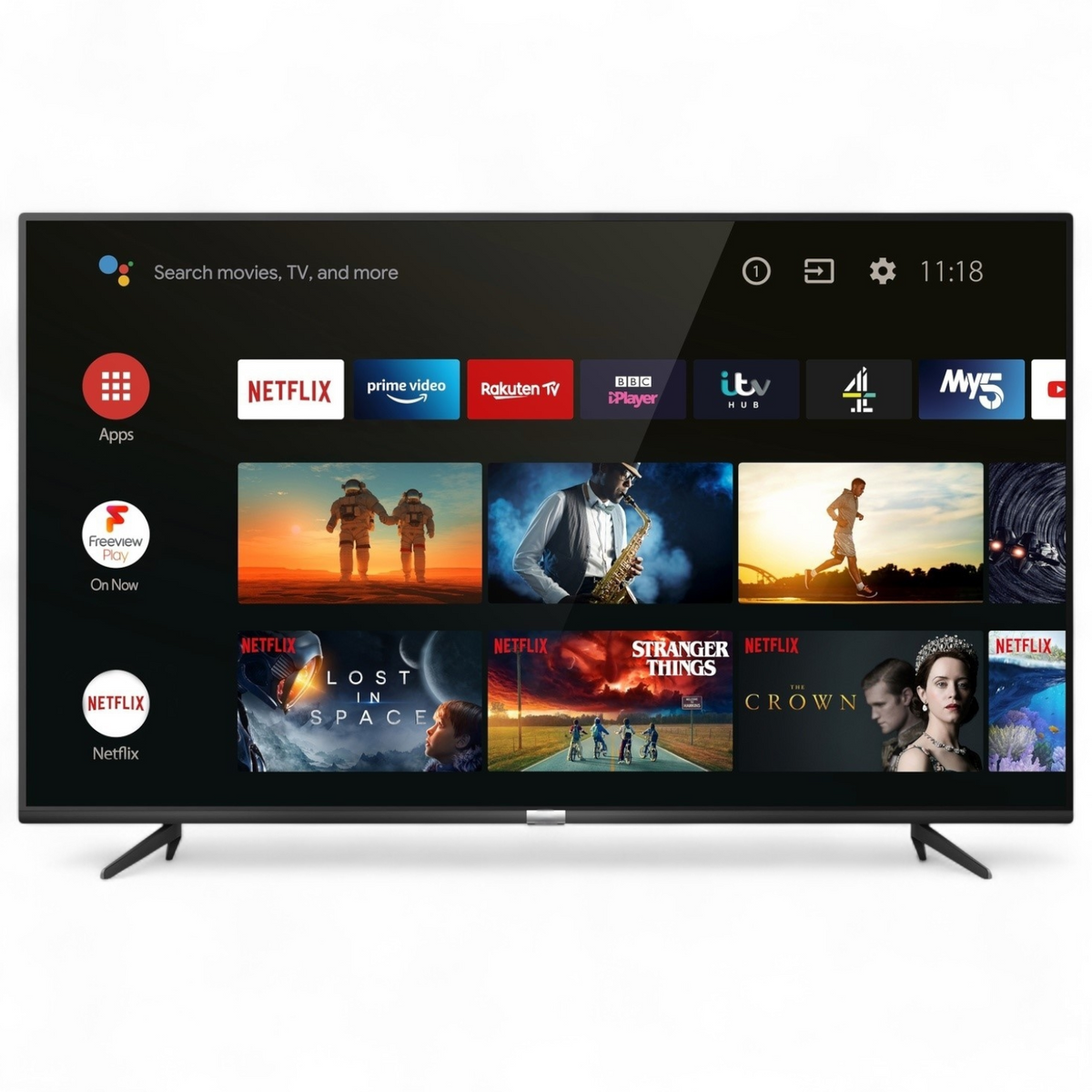 Nice 50 Inch Android 18 Smart Tv 4k Ultra HD Frameless