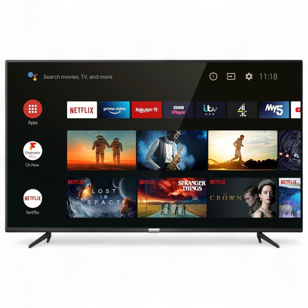 Nice 50 Inch Android 18 Smart Tv 4k Ultra HD Frameless