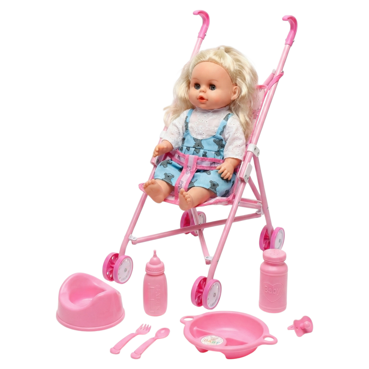 Doll With Buggy لعبة مع عرباية