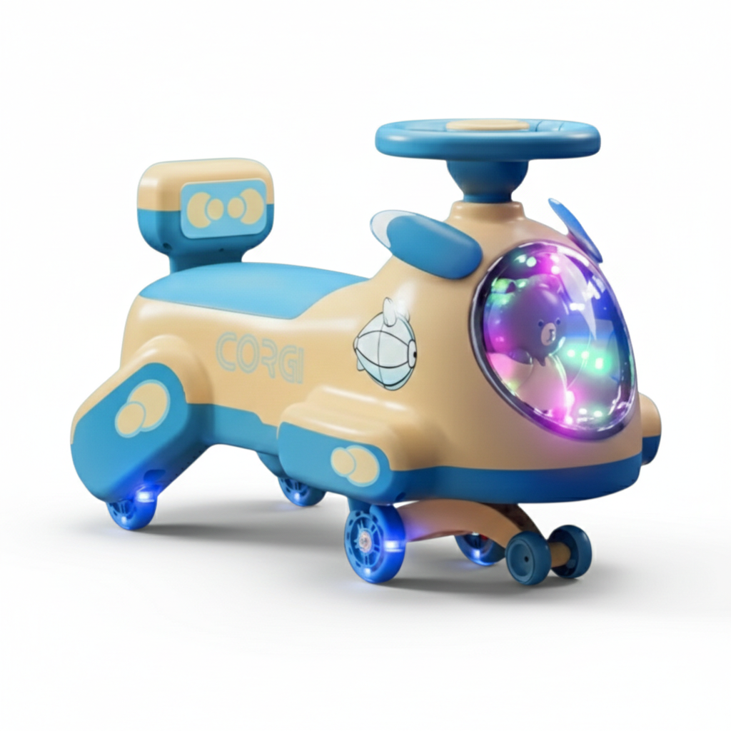 Plasma Ride-On Car With Music & Light سيارة بلازما