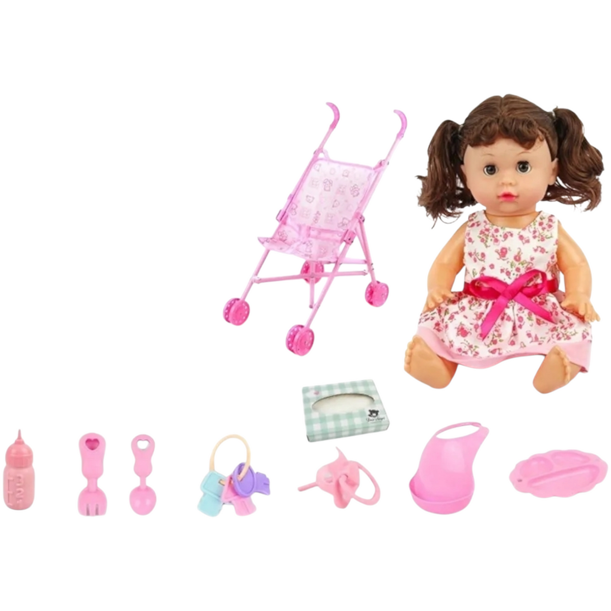 Doll With Buggy لعبة مع عرباية