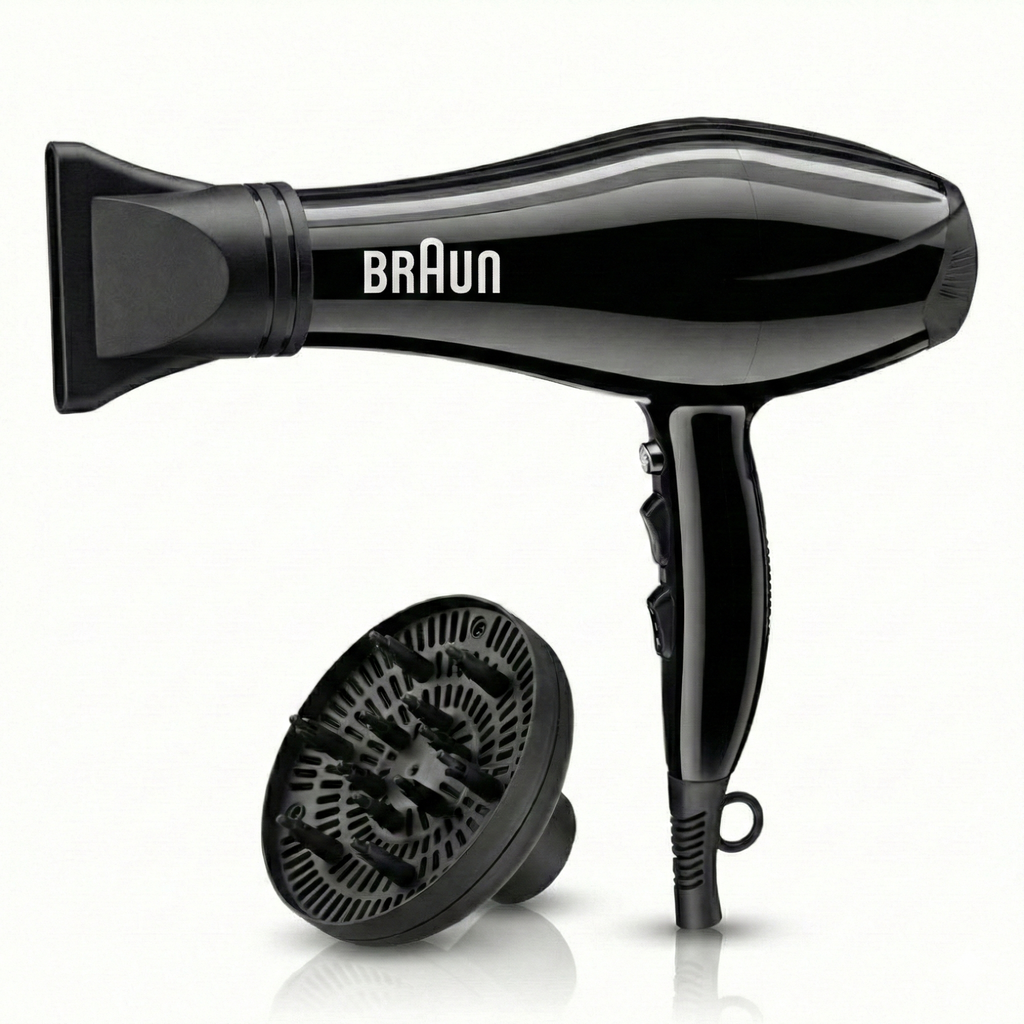 BRAUN Hair Dryer 5000W سشوار مجفف شعر