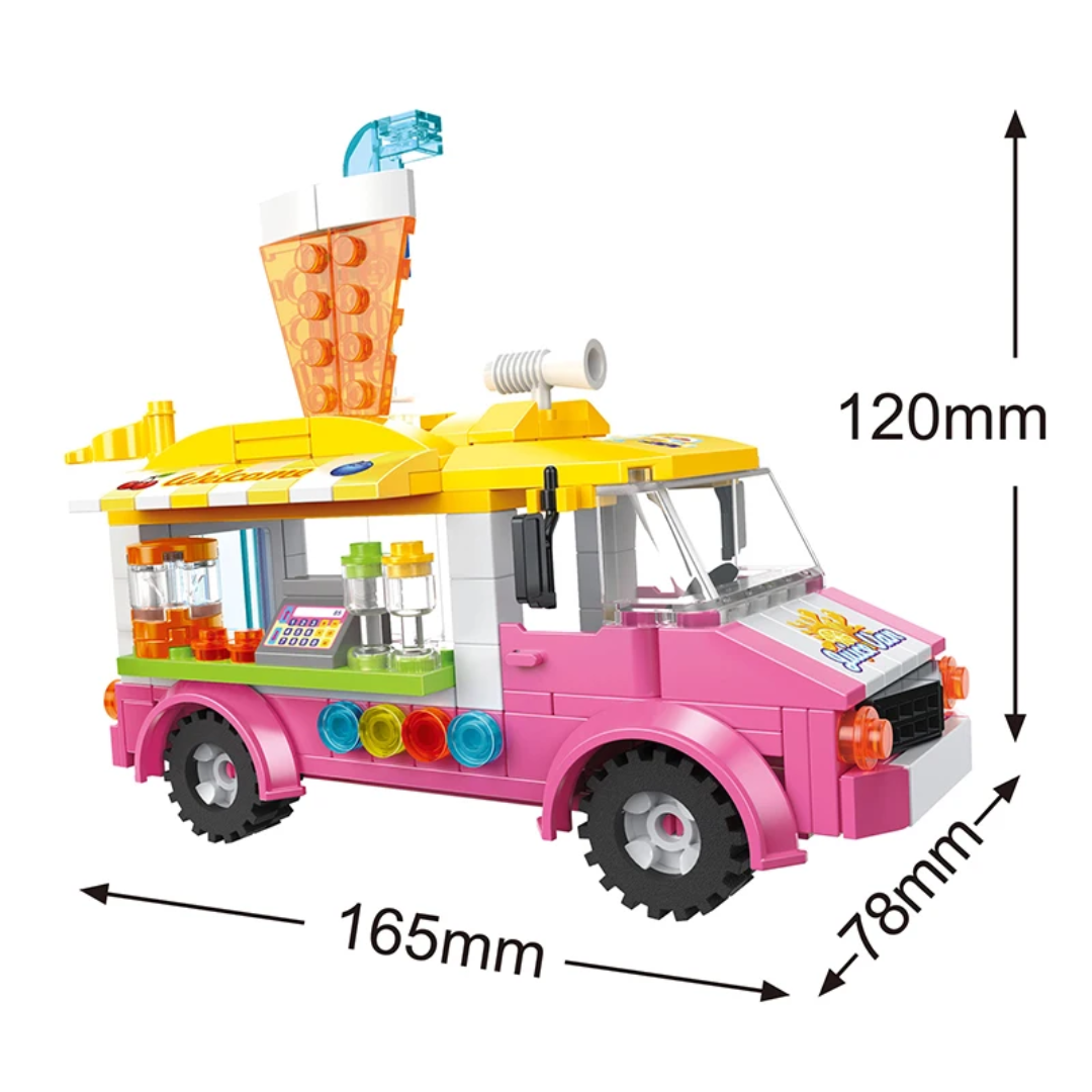 COGO Juice Truck Lego Set 189 Pcs Building Blocks مكعبات تركيب