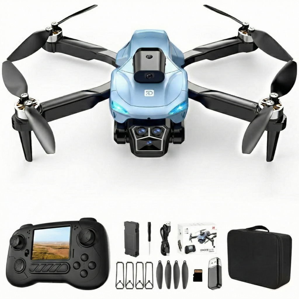 Drone With 1080P Screen Remote Control طائرة درون مع كاميرا