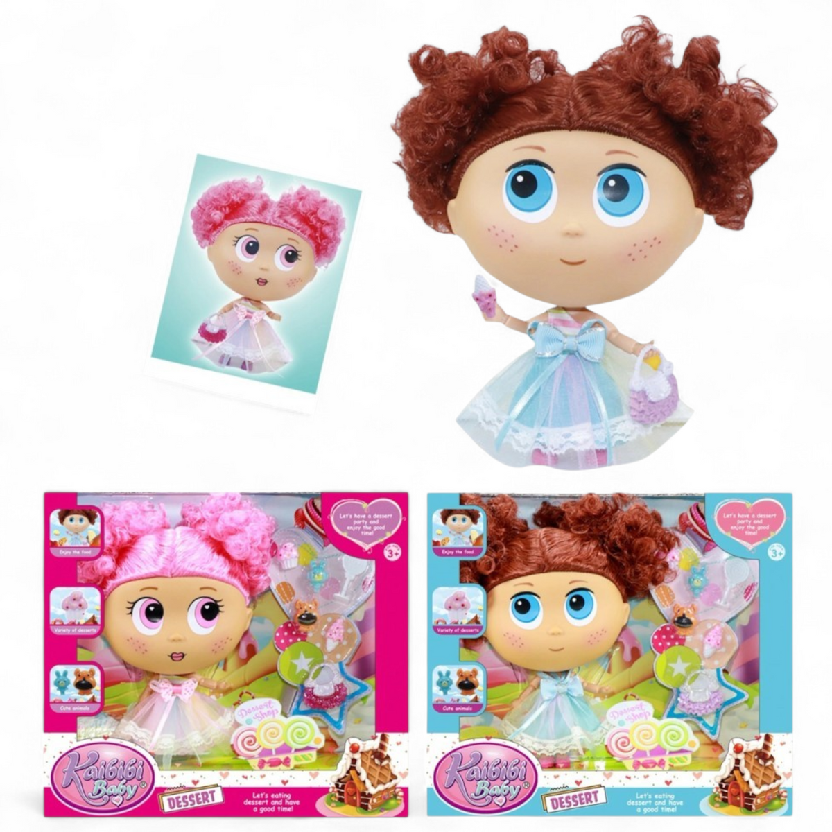 Kaibibi Dessert Doll Set