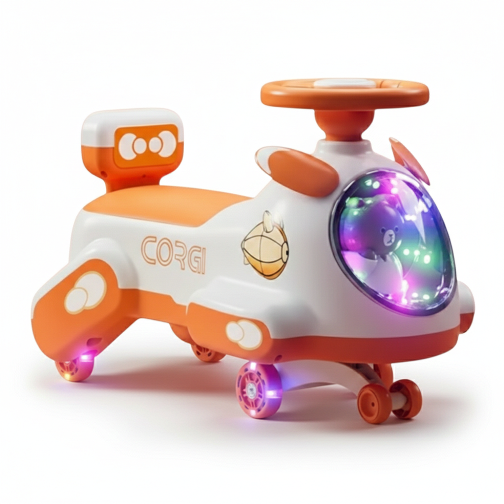 Plasma Ride-On Car With Music & Light سيارة بلازما