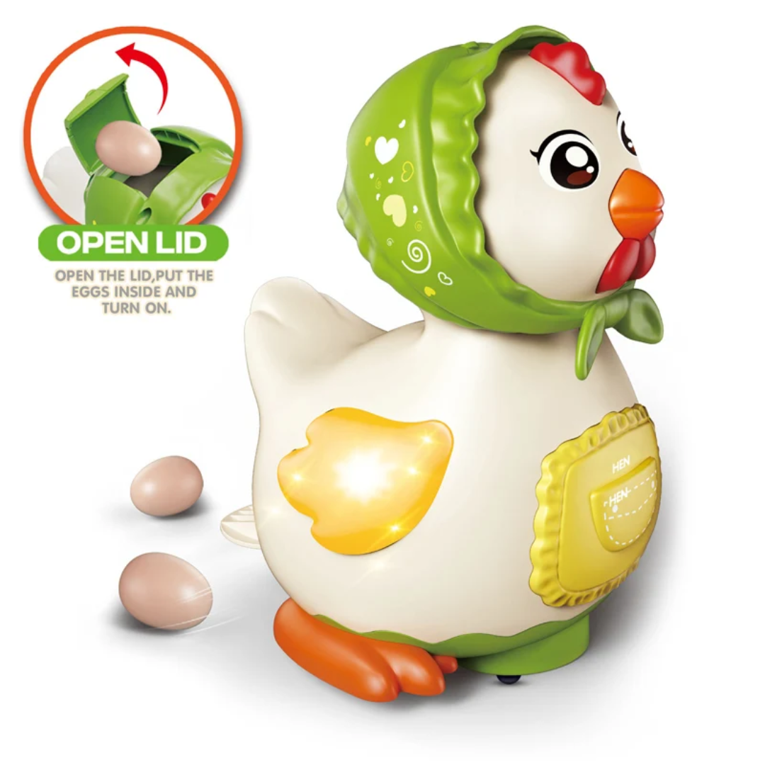 Bump & Go Hen Toy